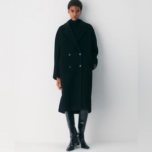 Aritzia The Slouch Coat - Soft Wool Cashmere